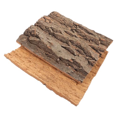 BESTonZON 2stücke Korkrinden-Hintergrund Für Terrarien Dekorative Rinde Für Reptilienbecken Künstliche Baumrinde Wanddekor Für Aquarien Und Terrarien BESTonZON 2stücke Korkrinden-Hintergrund Für Terrarien Dekorative Rinde Für Reptilienbecken Künstliche Baumrinde Wanddekor Für Aquarien Und Terrarien von BESTonZON