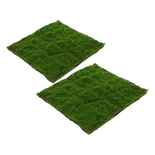 BESTonZON 2 Stück Teiliges Künstliches Moosmatten Realistische Leichte und Flexible Gartenrasenmatten für Terrasse Balkon Kinderfreundlich Pflegeleicht für Indoor Outdoor Dekoration und DIY BESTonZON 2 Stück Teiliges Künstliches Moosmatten Realistische Leichte und Flexible Gartenrasenmatten für Terrasse Balkon Kinderfreundlich Pflegeleicht für Indoor Outdoor Dekoration und DIY von BESTonZON