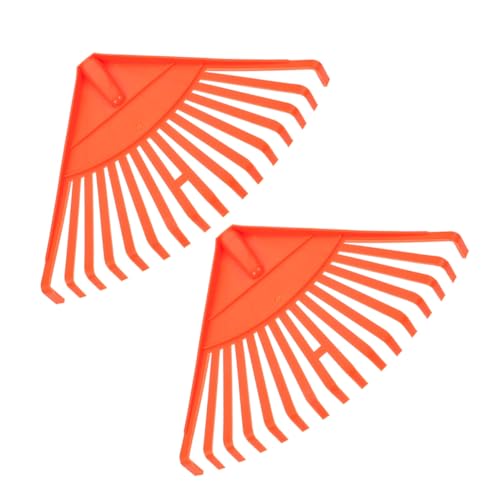 BESTonZON 2 Stück Teiliges Laubrechen aus Robustem Kunststoff Zähne Leichter Gartengerät Laub und Rasensäuberung Handlich für Gartenpflege und Unkrautentfernung Rasenflächen BESTonZON 2 Stück Teiliges Laubrechen aus Robustem Kunststoff Zähne Leichter Gartengerät Laub und Rasensäuberung Handlich für Gartenpflege und Unkrautentfernung Rasenflächen von BESTonZON