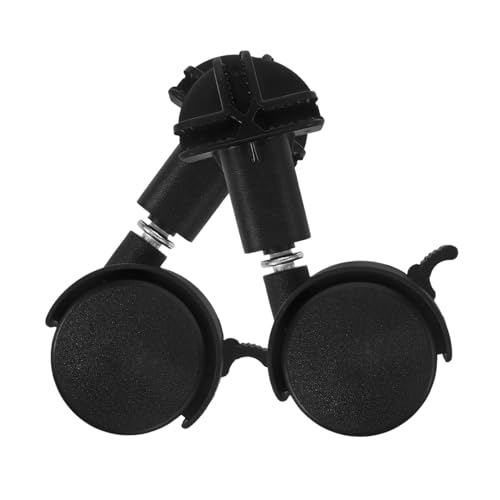 BESTonZON 2 Stück Teiliges Möbelrollen für Haustierkäfige Geräuschlose Kratzfeste Lenkrollen aus Robustem und Einfach zu Montieren für Teppich und Kleine Möbel von BESTonZON