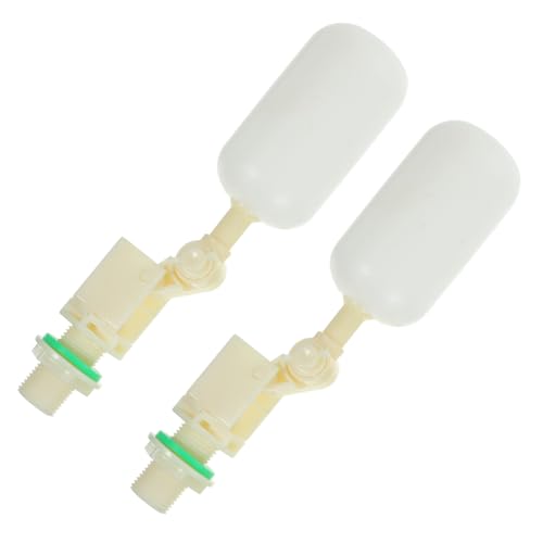 BESTonZON 2 Stück Teiliges Schwimmerventil aus Rostfreiem Automatischer Wasserstandregler für Pferdetränke Rinder Ziegen Schweine Langlebig Wassersparend Hygienisch für Zufällige Farbe von BESTonZON