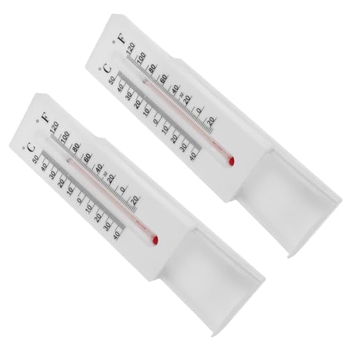 BESTonZON 2 Stück Thermometer Schlüsselbox Versteck Wetterfestes Kunststoff Schlüsselversteck Dekorative Wandmontage Für Innen Außen Gartenthermometer Design Schlüssel Safe Box BESTonZON 2 Stück Thermometer Schlüsselbox Versteck Wetterfestes Kunststoff Schlüsselversteck Dekorative Wandmontage Für Innen Außen Gartenthermometer Design Schlüssel Safe Box von BESTonZON