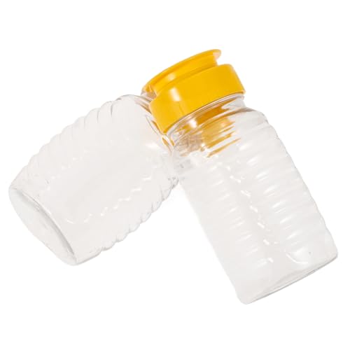 BESTonZON 2 Stück Tropfsichere Quetschflaschen aus Robustem Wiederverwendbare Honigspender und Saucenflaschen für Ketchup Senf Sirup und Dressings Praktisches Küchenzubehör Wiederverwendbar BESTonZON 2 Stück Tropfsichere Quetschflaschen aus Robustem Wiederverwendbare Honigspender und Saucenflaschen für Ketchup Senf Sirup und Dressings Praktisches Küchenzubehör Wiederverwendbar von BESTonZON