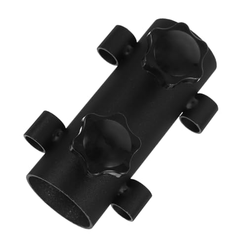 BESTonZON 2 Stück Verstellbare Zeltstangenhalter mit Bodenhülse Stabile Markisenstütze für Outdoor Sonnensegel Camping Garten Terrasse Windfeste Basis für Regenschirm und Baldachin von BESTonZON