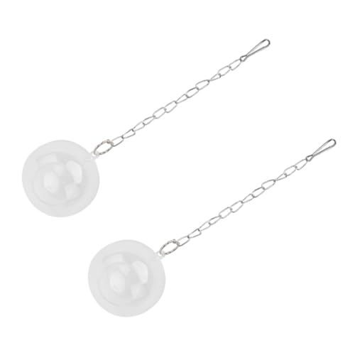 BESTonZON 2 Stück Vogelfutterball mit Öffnung Vogelfutterspender und Kauspielzeug für Papageien Wellensittiche Kanarienvögel Robustes Sicheres Futterspielzeug für Käfigvögel von BESTonZON