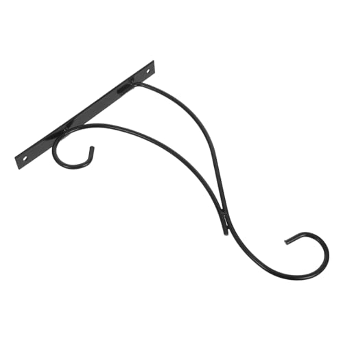BESTonZON 2 Stück Wandhalterung aus Eisen für Pflanzenampeln Laternen und Blumentöpfe Vielseitig Einsetzbarer Wandhaken für Innen Außenbereich Dekorativer Robuster Wandhalter für Balkon und BESTonZON 2 Stück Wandhalterung aus Eisen für Pflanzenampeln Laternen und Blumentöpfe Vielseitig Einsetzbarer Wandhaken für Innen Außenbereich Dekorativer Robuster Wandhalter für Balkon und von BESTonZON