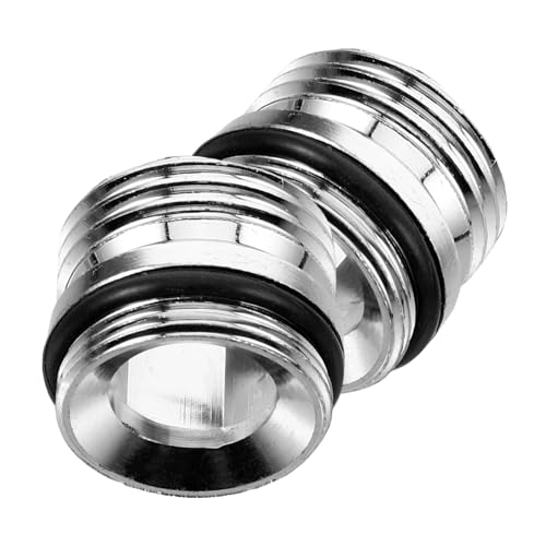 BESTonZON 2 Stück Wasserhahn Adapter für Küche Präzise Gewinde Sicherer Halt Geeignet für Küchenspüle Gartenschlauch Wasserfilter und Sprühaufsätze Zuverlässiger Anschluss aus Robustem von BESTonZON