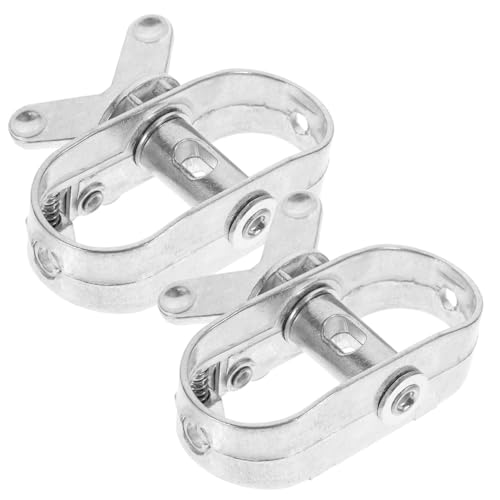 BESTonZON 2stücke Poolabdeckungswinde Mit Handkurbel Seilspanner Aus Rostfreiem Aluminium Outdoor-Winde Für Winterpoolabdeckung Kabelwinde Für Runde Und Ovale Pools von BESTonZON