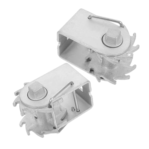 BESTonZON 2 Stücke Elektrischer Zaun Drahtspanner Robuster Inline Drahtstraffer für Hochfesten Draht für Gewächshaus und Landwirtschaft von BESTonZON