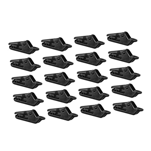BESTonZON 20 Stück Camping Zeltclip Outdoor Zeltfixierung Robuste Klemmen für Tarps und Planen Vielseitig Einsetzbar für Camping Wandern und Outdoor Aktivitäten BESTonZON 20 Stück Camping Zeltclip Outdoor Zeltfixierung Robuste Klemmen für Tarps und Planen Vielseitig Einsetzbar für Camping Wandern und Outdoor Aktivitäten von BESTonZON