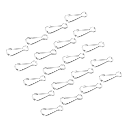 BESTonZON 20 Stück Fahnenmast Clips Robuste und Langlebige Befestigung für Gartenfahnen Einfache Handhabung mit Perlenverschluss Sicherer Halt durch Federmechanismus BESTonZON 20 Stück Fahnenmast Clips Robuste und Langlebige Befestigung für Gartenfahnen Einfache Handhabung mit Perlenverschluss Sicherer Halt durch Federmechanismus von BESTonZON