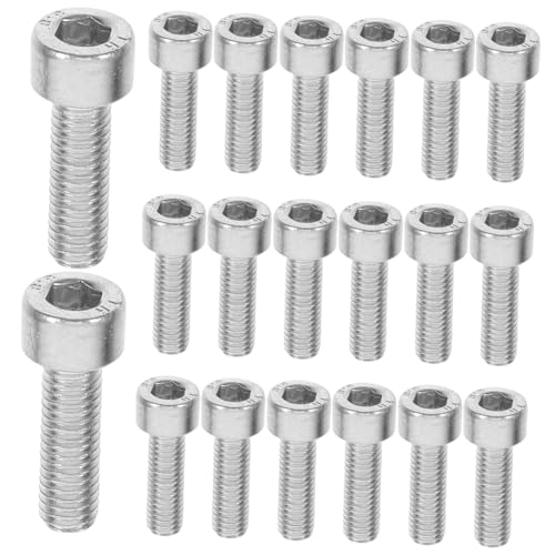 BESTonZON 20 Stück Teiliges Kettensägeschrauben aus Metall Langlebige Starterbefestigungsschrauben Präzise Kettenspanner Einfache Installation Ersatzteile für Benzin Kettensägen in von BESTonZON