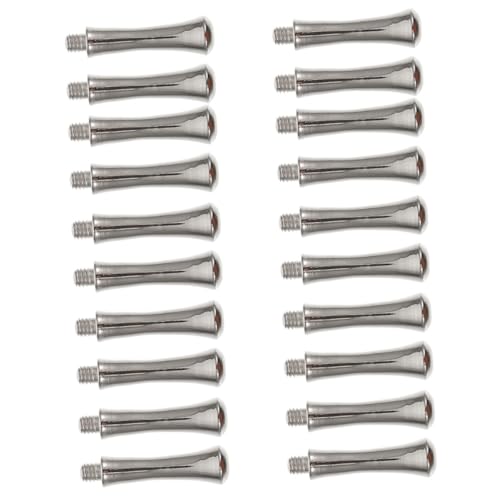 BESTonZON 20 Stück Teiliges Metall Scheren Fingerauflage Ersatz Ergonomisch Langlebig für Friseurscheren Salon Zubehör von BESTonZON