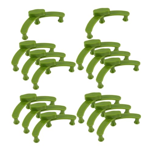 BESTonZON 20 Stück Teiliges Pflanzenclips aus Robustem Wiederverwendbare Astklammern für Obstbäume Pflanzenbieger für Stressfreies Training und Formgebung von Kletterpflanzen im Garten von BESTonZON