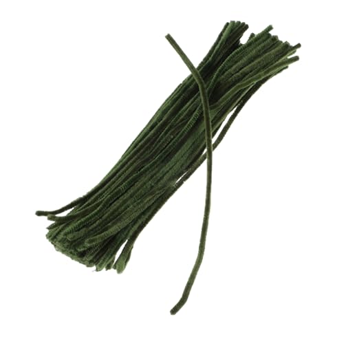 BESTonZON 200 Stück Teiliges Chenille Stiele Grün Flexible Pfeifenreiniger Basteldraht Langlebig und Sicher für DIY Blumen Dekorationen und Kreative Handwerksprojekte BESTonZON 200 Stück Teiliges Chenille Stiele Grün Flexible Pfeifenreiniger Basteldraht Langlebig und Sicher für DIY Blumen Dekorationen und Kreative Handwerksprojekte von BESTonZON