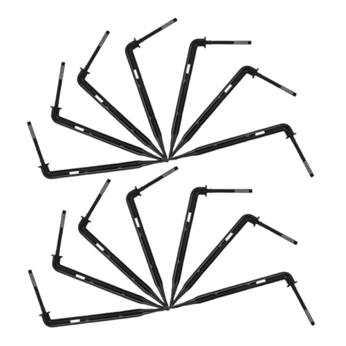 BESTonZON 200 Stück Teiliges Tropfbewässerungsset mit Schrägen Tropfstrahlern Robusten Bewässerungsstäben für Garten Gewächshaus und Grünfläche Gleichmäßige Wasserverteilung zur Effizienten von BESTonZON