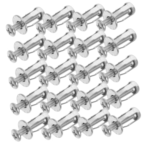 BESTonZON 20Stücke Hohlraum Befestigungsanker für Gipskartonplatten Robuste Expansionsmuttern Einfache Installation für Türreparaturen und Heimwerkerprojekte Langlebig von BESTonZON