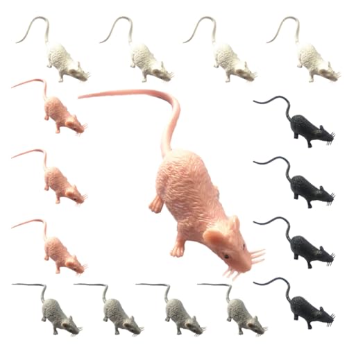 BESTonZON 24 Stück Miniatur Mäuse Figuren Teiliges Cartoon für Schreibtisch Garten Innenräume Fünf Farben Detailreiche Tierstatuen für Kreative Gestaltung BESTonZON 24 Stück Miniatur Mäuse Figuren Teiliges Cartoon für Schreibtisch Garten Innenräume Fünf Farben Detailreiche Tierstatuen für Kreative Gestaltung von BESTonZON
