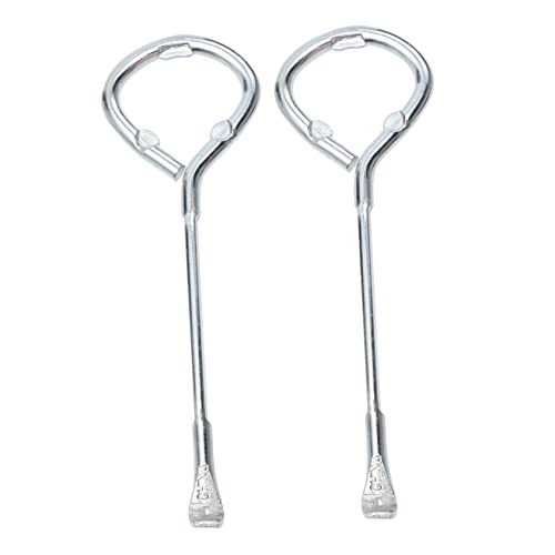 BESTonZON 2St Dosenöffner Dosendeckelöffner Flaschenöffner Farbdose Glasöffner Malwerkzeuge Deckelheber für Farbeimer Dosenöffnungswerkzeug Handbuch Startseite m10-Material von BESTonZON