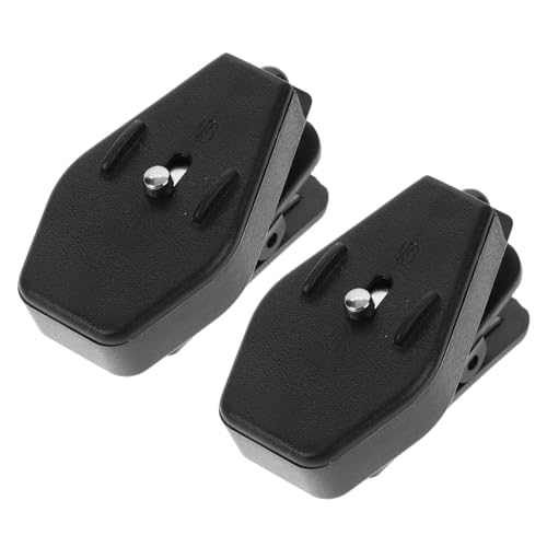 BESTonZON 2St LED-Brille Mini-Taschenlampe Mini-Buch-Leselampe Taschenlampen Gläser Buchlicht für Brillen LED-Clip für Brillen aufsteckbar Buch Licht Hut leuchtet Nachtlicht Clip-Licht von BESTonZON