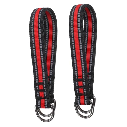 BESTonZON 2 Stück Hängematten Gurte Verstellbare Schaukel Aufhängegurte für Outdoor Hochleistungs Polyester mit Karabiner für Baumschaukeln und Fitnessgeräte BESTonZON 2 Stück Hängematten Gurte Verstellbare Schaukel Aufhängegurte für Outdoor Hochleistungs Polyester mit Karabiner für Baumschaukeln und Fitnessgeräte von BESTonZON