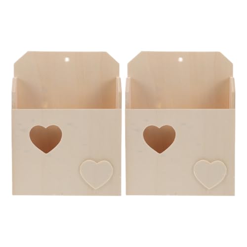 BESTonZON 2er-box Umschlagbox Postfächer Für Den Unterricht Banken Für Dekorativer Briefkasten Alphabet-sparschwein Zeitschriftenhalter An Der Wand Kleiner Briefkasten Beige Holz BESTonZON 2er-box Umschlagbox Postfächer Für Den Unterricht Banken Für Dekorativer Briefkasten Alphabet-sparschwein Zeitschriftenhalter An Der Wand Kleiner Briefkasten Beige Holz von BESTonZON