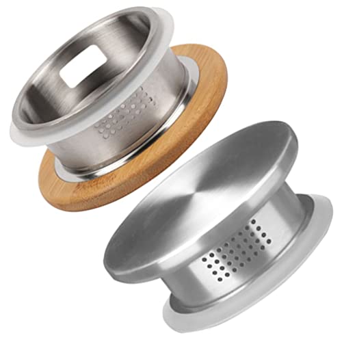 BESTonZON 2st Deckel F¨¹r Teekanne F¨¹r Kaltes Wasser Saft Krug Kappe Stopfen F¨¹r Wasserkr¨¹ge Wasserkocher Deckel Karaffenverschluss Filterkannendeckel Topf Trinken Tee Set Rostfreier Stahl von BESTonZON