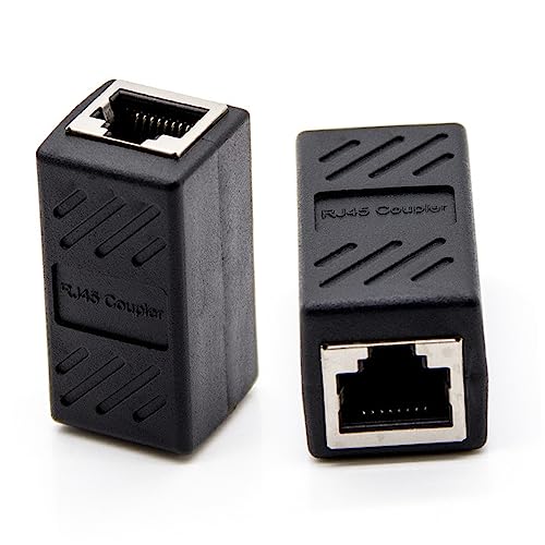 BESTonZON 2stücke Netzwerk Kupplung Adapter Für LAN Kabel Inline Coupler Für Einfache Verbindung Von Ethernet-kabeln Praktische Lösung Für Kurze BESTonZON 2stücke Netzwerk Kupplung Adapter Für LAN Kabel Inline Coupler Für Einfache Verbindung Von Ethernet-kabeln Praktische Lösung Für Kurze von BESTonZON