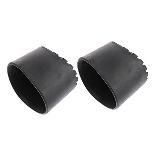 BESTonZON 2st Leiterfußabdeckung Leiter Gummi- Endkappen Verlängerungsleiter Cover Leiter Stoßstangen Leiter Mitts Leiter Fußwechsel Leiterfüße Gummi- Pads Leiterstiefel Runden Cabrio PVC von BESTonZON