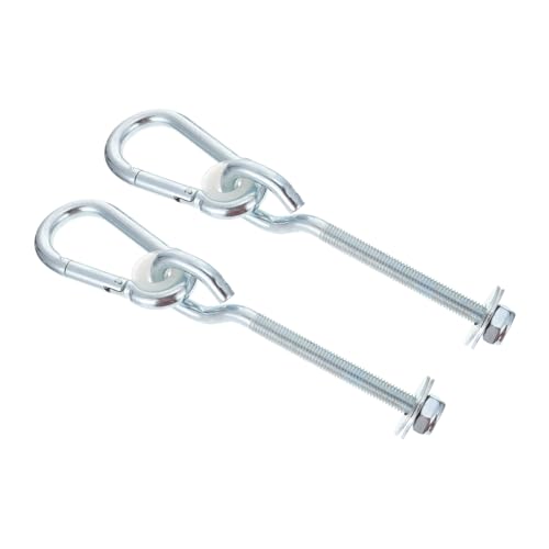 BESTonZON 3 Paare Robuste Schaukelhaken Karabinerhaken für Hängematten und Schaukeln für Outdoor Aktivitäten Langlebig und Tragbar für Camping und Freizeitgestaltung BESTonZON 3 Paare Robuste Schaukelhaken Karabinerhaken für Hängematten und Schaukeln für Outdoor Aktivitäten Langlebig und Tragbar für Camping und Freizeitgestaltung von BESTonZON