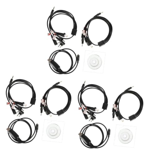 BESTonZON 3 Sätze Acht-in-eins-programmier Linie Kabel Für Transceiver Schinken USB Programmierkabel Funkzubehör Kabel Für Amateurfunk Multifunktion - Kupfer von BESTonZON