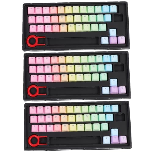 BESTonZON 3 Sätze Tastenkappe Mechanische Tastatur Klaviatur Pbt Zubehör von BESTonZON