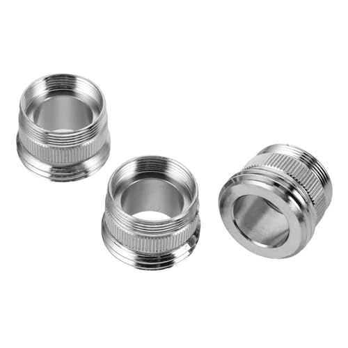 BESTonZON 3 Sätze Teiliges Messing Garten Schlauch Adapter Schnellkupplung Wasserrohr Verbinder Auslaufsicherer Wasserhahn Anschluss Werkzeugfreie Installation Kompatibel für Außenhähne und von BESTonZON