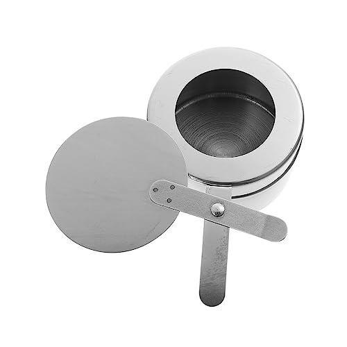 BESTonZON 3 Stück Brennpastenbehälter für Chafer Stövchen Ersatz Fuel Holder für Buffet Warmhaltegerät Rostfrei Einfach zu Reinigen Design für Party und Barbecue von BESTonZON