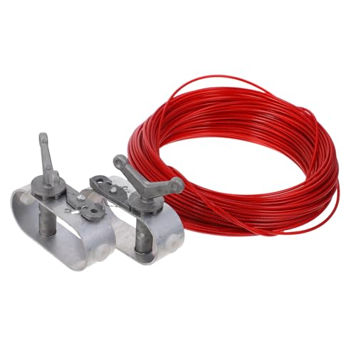 BESTonZON 3 Stück Heavy Duty Pool Cover Cable mit Handkurbel Ratsche Wetterfestes Stahlseil Fuß für Sichere Winterabdeckung Schwimmbecken Passend Einfache Bedienung und Langlebig BESTonZON 3 Stück Heavy Duty Pool Cover Cable mit Handkurbel Ratsche Wetterfestes Stahlseil Fuß für Sichere Winterabdeckung Schwimmbecken Passend Einfache Bedienung und Langlebig von BESTonZON
