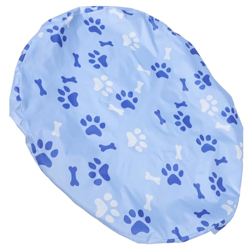 BESTonZON 3 Stück Poolabdeckung Runder Poolschutz Abdeckungen für Schwimmbäder im Freien Form runden Kinderpool runde Schwimmbadabdeckungen kleine Beckenabdeckung Polyester (Polyester) von BESTonZON