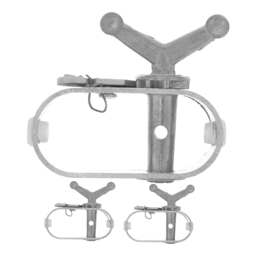 BESTonZON 3 Stück Robuste Drahtseil Spanner für Poolabdeckungen Effizienter Kabel Spanner mit Ratsche für Überwinterung von Gartenpools Metallspannung für Weintrauben und Kiwis Silber BESTonZON 3 Stück Robuste Drahtseil Spanner für Poolabdeckungen Effizienter Kabel Spanner mit Ratsche für Überwinterung von Gartenpools Metallspannung für Weintrauben und Kiwis Silber von BESTonZON