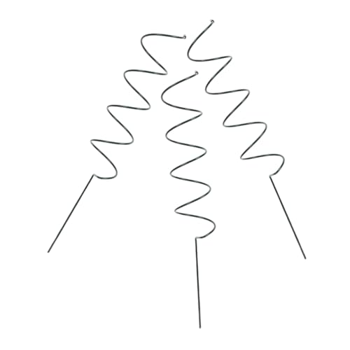 BESTonZON 3 Stück Spiral pflanzenstützen aus Robustem Material für Garten und Zimmerpflanzen Einstellbare Tiefe als Rankhilfe für Tomaten Pfingstrosen Orchideen und Gemüse im Beet BESTonZON 3 Stück Spiral pflanzenstützen aus Robustem Material für Garten und Zimmerpflanzen Einstellbare Tiefe als Rankhilfe für Tomaten Pfingstrosen Orchideen und Gemüse im Beet von BESTonZON