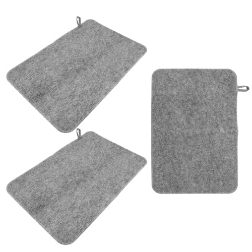 BESTonZON 3 Stück Teiliges Filz-saunakissen Dicke Wärmedämmung rutschfest Wasserabsorbierend Geräuschdämpfend Isolierende Badematte für Sauna Badezimmer Spa und Dusche BESTonZON 3 Stück Teiliges Filz-saunakissen Dicke Wärmedämmung rutschfest Wasserabsorbierend Geräuschdämpfend Isolierende Badematte für Sauna Badezimmer Spa und Dusche von BESTonZON