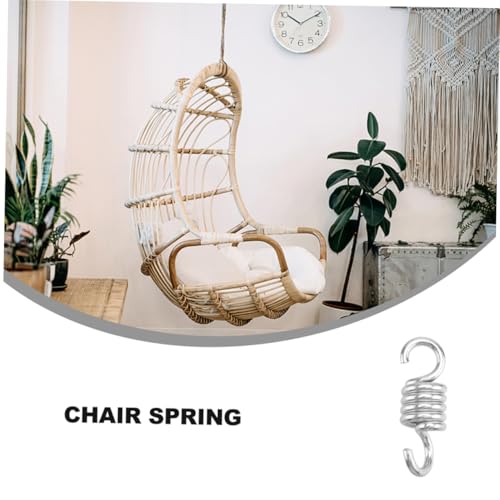 BESTonZON 3 Stück Teiliges Hammock Stahlfeder für Hängesessel Belastbar bis Langlebig und für Sicheren Halt und Komfortables im Innen und Außenbereich von BESTonZON
