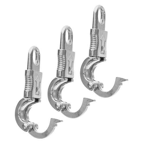 BESTonZON 3 Stück Zinklegierung Pferdegeschirr Haken Schnellverschluss Federhaken Sicherer Drehbarer Schnappverschluss Für Pferdezäume Reiten Outdoor Camping Kletterzubehör BESTonZON 3 Stück Zinklegierung Pferdegeschirr Haken Schnellverschluss Federhaken Sicherer Drehbarer Schnappverschluss Für Pferdezäume Reiten Outdoor Camping Kletterzubehör von BESTonZON