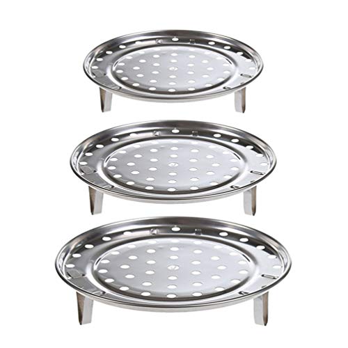 Dampfgarer-set 3-teilig Dampfgarer-platte für Die Küche Dampfgarer-gestell Aus Edelstahl Abnehmbare Beine Leicht Zu Reinigen und Zu Verwenden Dampfgarer-set 3-teilig Dampfgarer-platte für Die Küche Dampfgarer-gestell Aus Edelstahl Abnehmbare Beine Leicht Zu Reinigen und Zu Verwenden von BESTonZON
