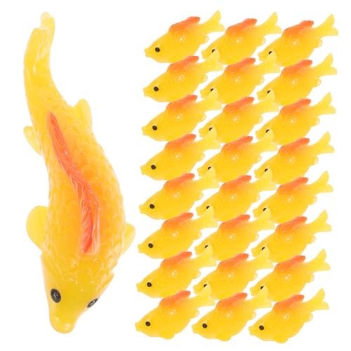 BESTonZON 30 Stück Teiliges Miniatur Goldfisch Resin Realistische Aquarium Deko mit Filigranen Fischfiguren für Landschaften Aquarien und Miniaturgärten Handbemalt und Langlebig BESTonZON 30 Stück Teiliges Miniatur Goldfisch Resin Realistische Aquarium Deko mit Filigranen Fischfiguren für Landschaften Aquarien und Miniaturgärten Handbemalt und Langlebig von BESTonZON