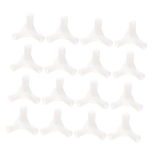 BESTonZON 30 Stück Teiliges PVC Eckverbinder Pavillon und Zelt Dreifach Verbinder für Outdoor Zeltgestänge Stabile Canopy Cross Fittings für Garten Camping und Freiluftveranstaltungen von BESTonZON