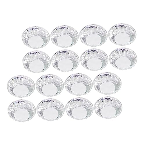 BESTonZON 300st Eierkuchenboden Cupcake-förmchen Aus Metall Säuerliche Form Tartelette-formen Muffinblech Einweg-folienbecher Muffinbackbecher Tortenschalenformen Aluminium Alufolie Patties von BESTonZON