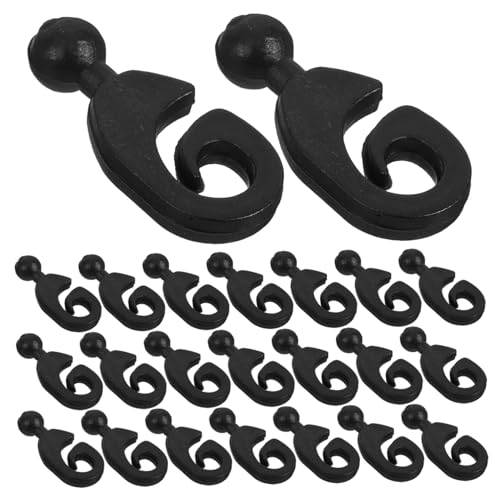 BESTonZON 30stücke Vorhanghaken Für Pavillon Aus Kunststoff Wiederverwendbare Schattentuchklammern Tragbare Klammern Für Überdachungen Im Außenbereich Zeltmarkisenklemme Passend Für von BESTonZON