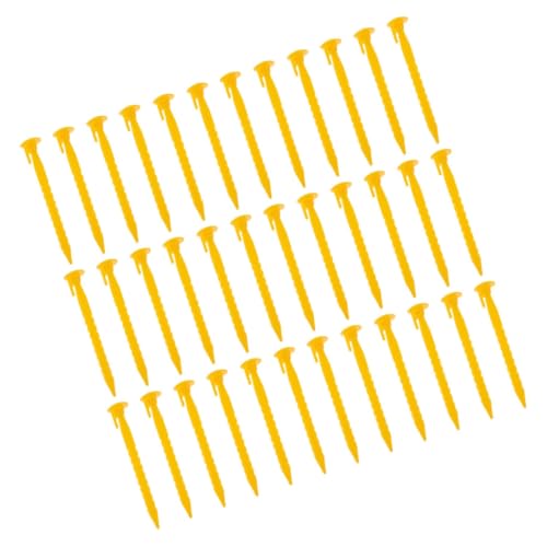 BESTonZON 36 Stück Teiliges Kunststoff Zeltheringe Robust Leicht Tragbar für Camping Outdoor Strand Multiszenario Bodenanker Schnellinstallationsnägel BESTonZON 36 Stück Teiliges Kunststoff Zeltheringe Robust Leicht Tragbar für Camping Outdoor Strand Multiszenario Bodenanker Schnellinstallationsnägel von BESTonZON