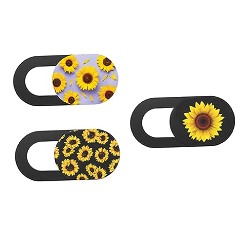BESTonZON 3st Kameraabdeckung Handy-Kamera-Abdeckung Sichtschutz Computer Objektiv Abdeckung Computer Laptop Web Kamera Abdeckung Für Laptop Tablette Sonnenblume Drucken Abs BESTonZON 3st Kameraabdeckung Handy-Kamera-Abdeckung Sichtschutz Computer Objektiv Abdeckung Computer Laptop Web Kamera Abdeckung Für Laptop Tablette Sonnenblume Drucken Abs von BESTonZON