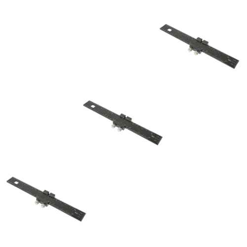 BESTonZON 3St Rechenschieber gerades Werkzeug große Weihnachtskugeln multifunktionswerkzeug Tragbares Holzbearbeitungswerkzeug verstellbares Schiebelineal Aufhören Lineal aus Metall Stopper BESTonZON 3St Rechenschieber gerades Werkzeug große Weihnachtskugeln multifunktionswerkzeug Tragbares Holzbearbeitungswerkzeug verstellbares Schiebelineal Aufhören Lineal aus Metall Stopper von BESTonZON