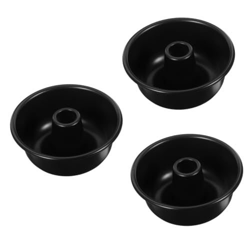 BESTonZON 3stücke Donut Backform Aus Aluminiumlegierung Antihaft Kuchenform Für Backen Für Kekse Muffins Fondant Und Desserts Leicht Und Platzsparend Einfach Zu Reinigen Und Entformen von BESTonZON